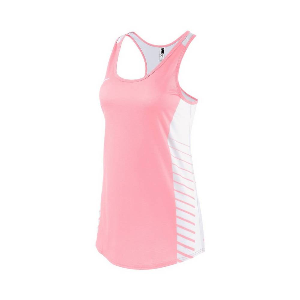 Mizuno Women's Team Tank Top Rose (530096-FDJ)